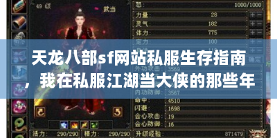 天龙八部sf网站私服生存指南，我在私服江湖当大侠的那些年