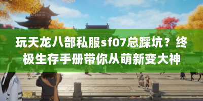 玩天龙八部私服sf07总踩坑？终极生存手册带你从萌新变大神！