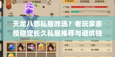 天龙八部私服咋选？老玩家亲授稳定长久私服推荐与避坑独家攻略