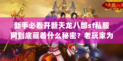 新手必看开新天龙八部sf私服网到底藏着什么秘密？老玩家为你揭开江湖真相
