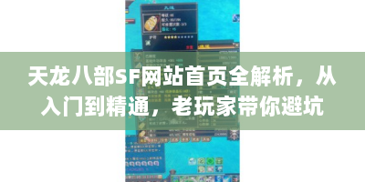 天龙八部SF网站首页全解析，从入门到精通，老玩家带你避坑找乐子