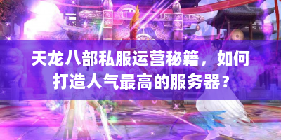天龙八部私服运营秘籍，如何打造人气最高的服务器？
