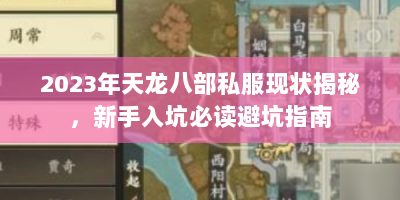 2023年天龙八部私服现状揭秘，新手入坑必读避坑指南