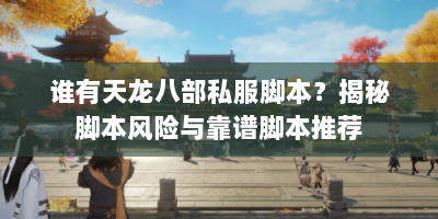 谁有天龙八部私服脚本？揭秘脚本风险与靠谱脚本推荐