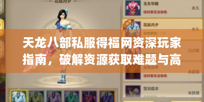 天龙八部私服得福网资深玩家指南，破解资源获取难题与高阶玩法全解析