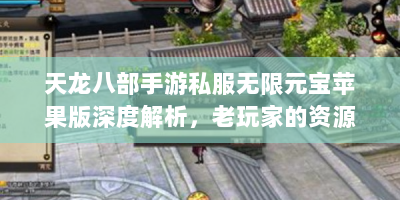 天龙八部手游私服无限元宝苹果版深度解析，老玩家的资源进阶指南