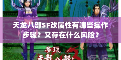 天龙八部SF改属性有哪些操作步骤？又存在什么风险？