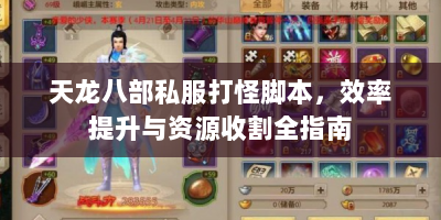天龙八部私服打怪脚本，效率提升与资源收割全指南