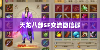 天龙八部SF交流微信群