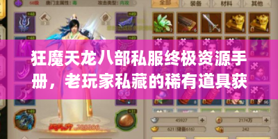 狂魔天龙八部私服终极资源手册，老玩家私藏的稀有道具获取指南