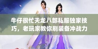 牛仔很忙天龙八部私服独家技巧，老玩家教你刷装备冲战力