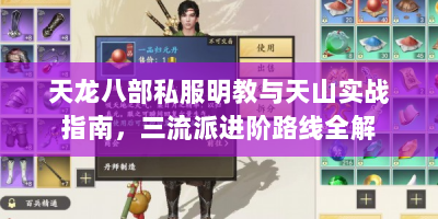 天龙八部私服明教与天山实战指南，三流派进阶路线全解