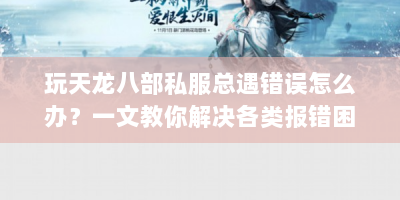 玩天龙八部私服总遇错误怎么办？一文教你解决各类报错困扰