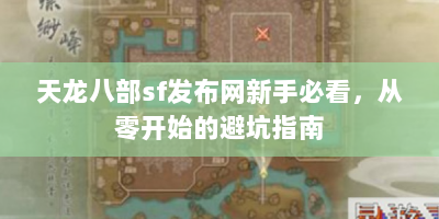 天龙八部sf发布网新手必看，从零开始的避坑指南