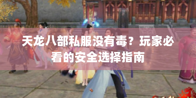 天龙八部私服没有毒？玩家必看的安全选择指南