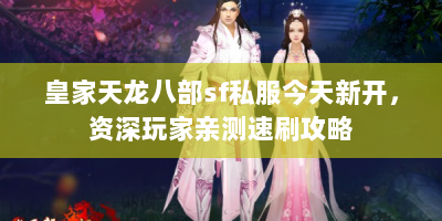 皇家天龙八部sf私服今天新开，资深玩家亲测速刷攻略