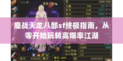 鏖战天龙八部sf终极指南，从零开始玩转高爆率江湖