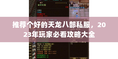 推荐个好的天龙八部私服，2023年玩家必看攻略大全