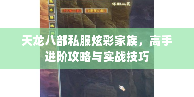 天龙八部私服炫彩家族，高手进阶攻略与实战技巧