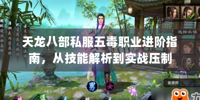 天龙八部私服五毒职业进阶指南，从技能解析到实战压制