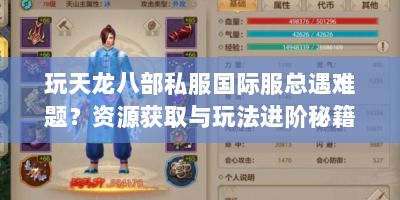玩天龙八部私服国际服总遇难题？资源获取与玩法进阶秘籍在这！