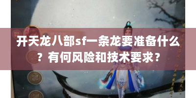 开天龙八部sf一条龙要准备什么？有何风险和技术要求？
