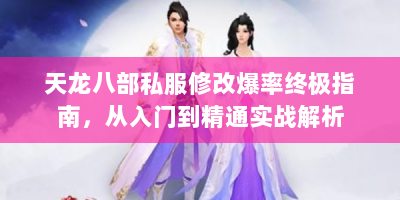 天龙八部私服修改爆率终极指南，从入门到精通实战解析