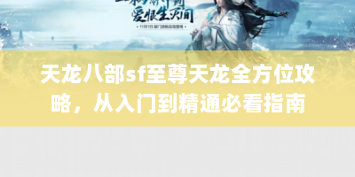 天龙八部sf至尊天龙全方位攻略，从入门到精通必看指南