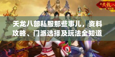 天龙八部私服那些事儿，资料攻略、门派选择及玩法全知道 - 玩家必看！