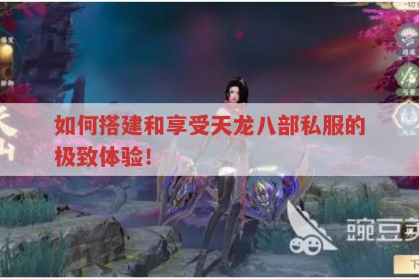 新天龙八部私服怎么弄？在哪买？咋玩？附搭建及体验攻略 - 天龙八部私服