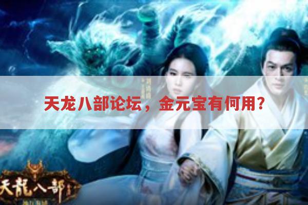 《天龙八部》迷必知！论坛那些事儿：从进入方式到特色活动,还有金元宝用途及注册攻略全揭秘！