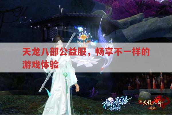 天龙八部公益服,畅享不一样的游戏体验