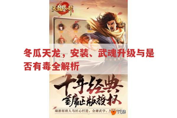 冬瓜天龙,安装、武魂升级与是否有毒