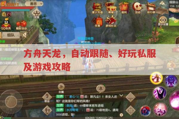 天龙sf常见问题,自动跟随、赠点、门派等