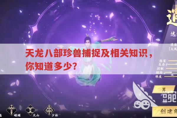 天龙八部私服珍兽捕捉全攻略,等级、分布、相关物品