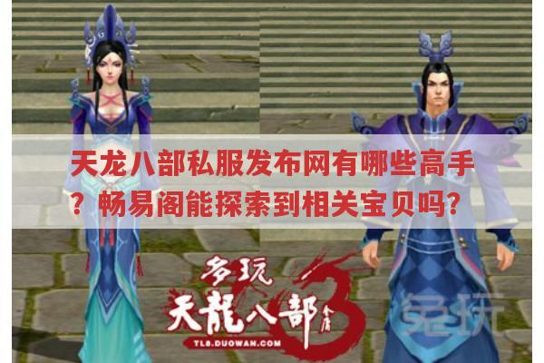 天龙八部私服发布网有哪些厉害角色?