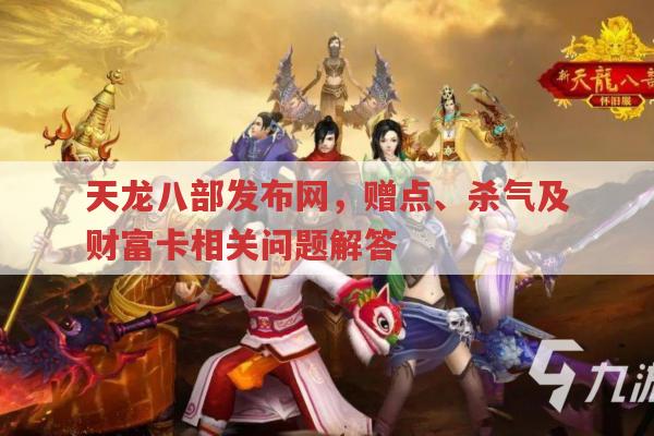 天龙八部公益服中赠点、杀气、财富卡是怎么回事?