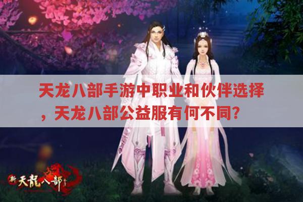 天龙八部手游sf中职业和伙伴怎么选?