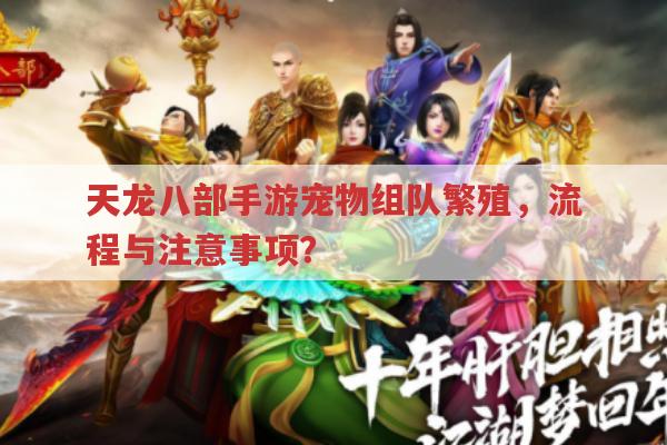 天龙八部手游组队繁殖珍兽?操作流程全知道！