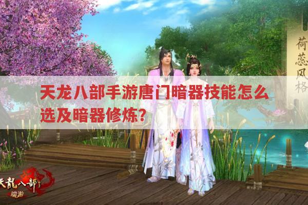 天龙八部手游唐门暗器技能选择、伤害与修炼