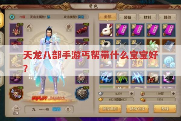 天龙八部手游丐帮带什么宝宝好?