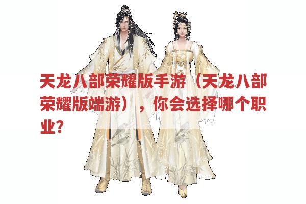 天龙八部荣耀版手游（天龙八部荣耀版端游）,你会偏爱哪个职业?