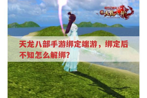 天龙八部手游与端游绑定后,不知怎么解绑?